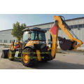 Backhoe loader with superior lifting ability